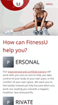 Mobile Screenshot of fitnessu.hk
