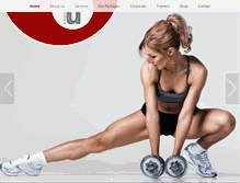 Tablet Screenshot of fitnessu.hk